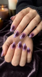 Blackberry Aura Nails