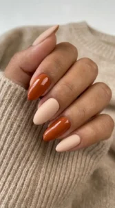 Burnt Orange and Nude Combo