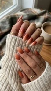 Burnt Orange Ombre Fade