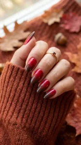 Cherry to Chocolate Ombre