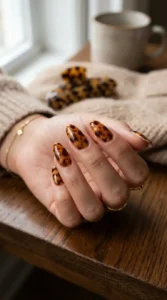 Classic Amber Tortoiseshell Nails