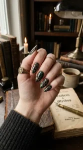 Dark Academia Snake Print