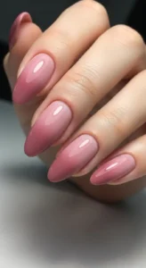 Dusty Rose Ombre Nails