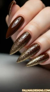 Espresso Glitter Gradient