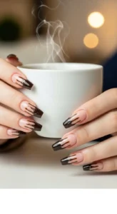 Espresso Drip Nails
