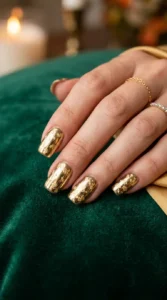 Gold Chrome with Leaf Foil