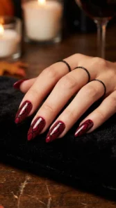 Red and Black Snake Print