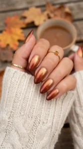 Rust to Copper Ombre