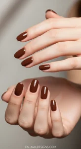 Short Espresso Nails