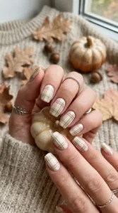  Soft Pastel Fall Plaid