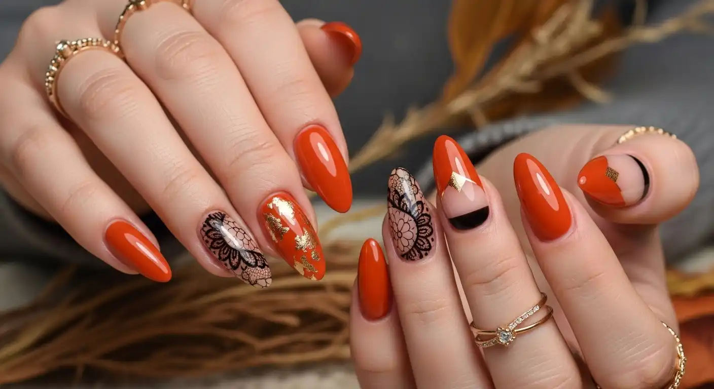 18 Stunning Burnt Orange Nail Designs for Fall 2026