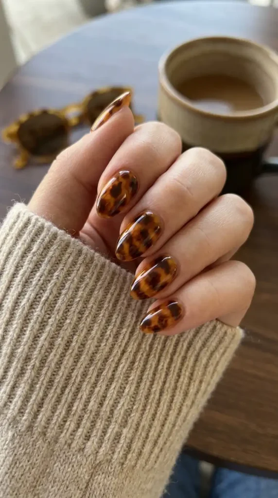 Tortoiseshell Nails