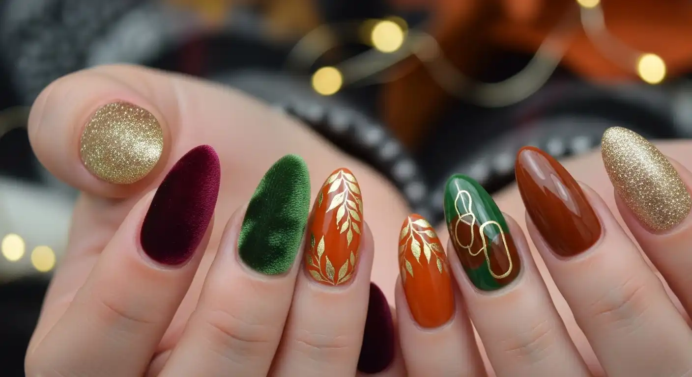 40 Velvet Fall Nails 2026: Trendy Velvet Nail Designs for a Cozy Autumn Look