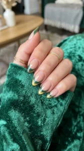 Velvet Gradient French Nails