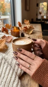 Velvet Mocha Nails