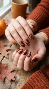 Velvet Tortoiseshell Nails