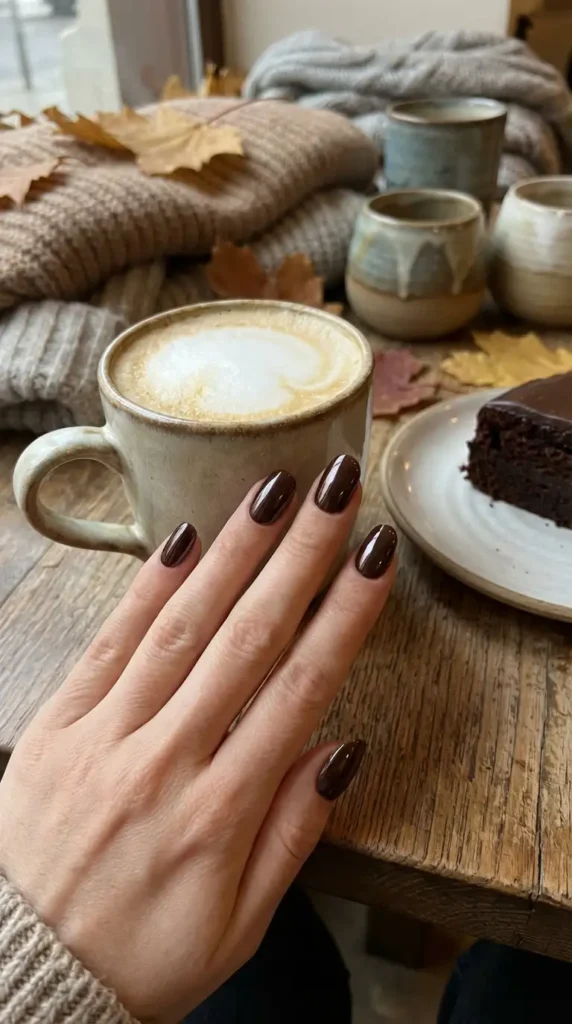 Chocolate Glazed Nails