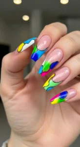 Abstract French Tips