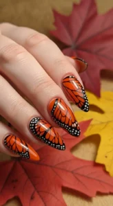 Burnt Orange Butterfly Wings