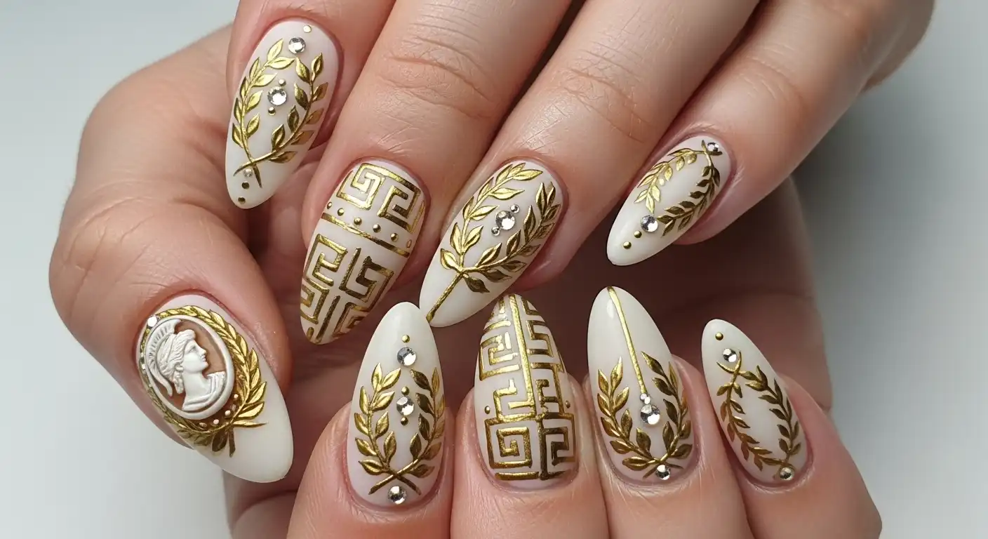 Greek Goddess Nails: Timeless Elegance Inspired by Ancient Mytholog