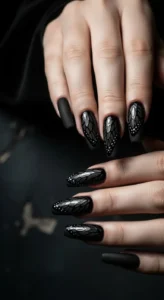 Matte Black Butterfly Wings