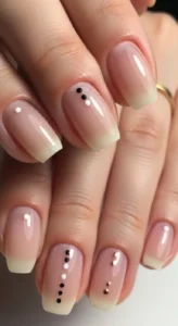 Micro Dot Nails for Short Nails