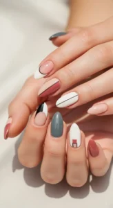 Negative Space Nails