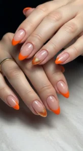 Pumpkin French Tips